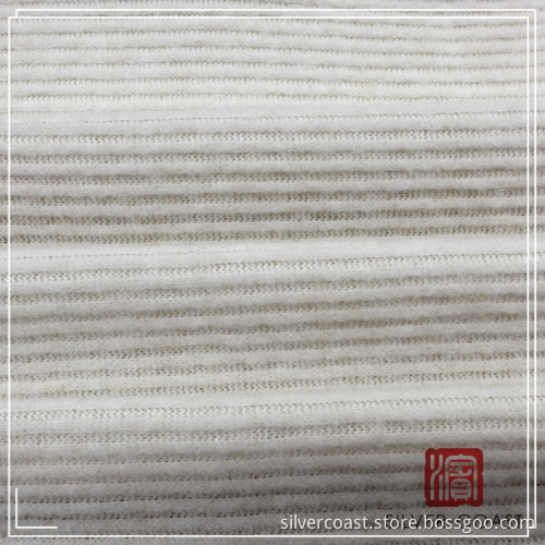 T / R Spandex Mohair comme Rib Pd Textile brossé